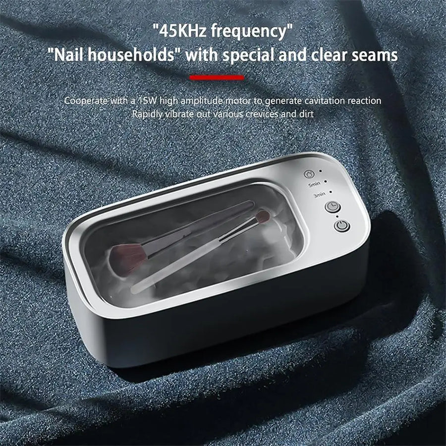 Ultrasonic Jewelry Cleaner Denture Glass Watch Ring Bath Tank Cleaning Machine
