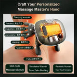 2025 Bionic Neck Shoulder Massager N7 Kneading Massager Shawl 3-Level Modes Neck Cervical Waist Leg Body Muscles Massage Pillow